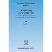 Die Verfassung des Grundgesetzes.